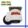 چرخ پایه ثابت دار(جک استاپ)|چرخ لوتوس پایه ثابت دار سایز 50