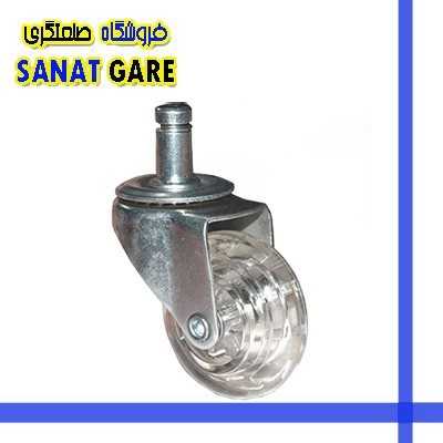 چرخهای ژله ای و شیشه ای|چرخ ژله ای سایز 75 گردان