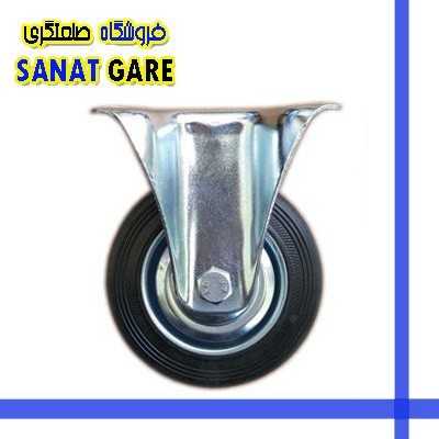 چرخ های مشکی|چرخ مشکی سایز 75 ثابت