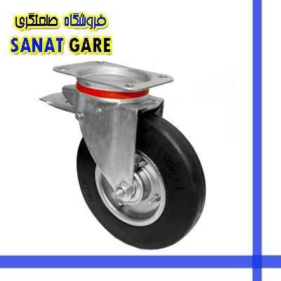 چرخ های مشکی|چرخ مشکی سایز 100 گردان