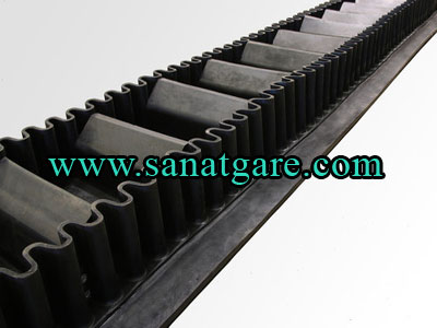 تسمه نقاله لاستیکی آج دار /تسمه نقاله لاستیکی ضد دما