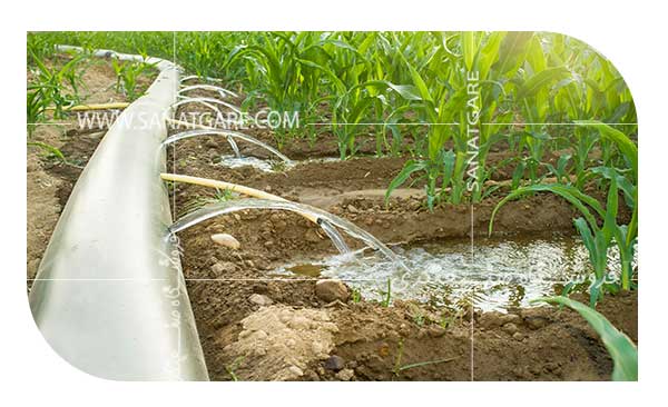 روش های مختلف انتقال آب در مزراع و باغات 